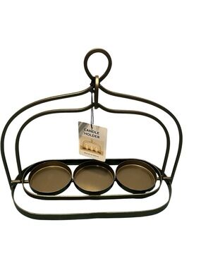 Triple Votive Candle Holder
